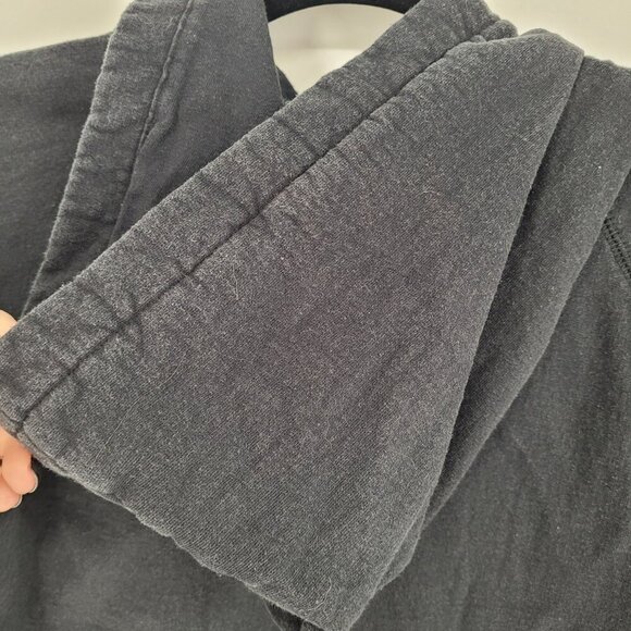 Harley davidson womens large faded black embellished back full zip hoodie - Picture 10 of 14